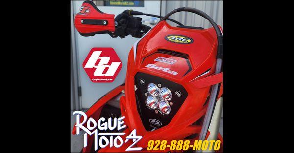 Rogue Moto AZ - Cool down and ride at night with Baja Designs LED Lights