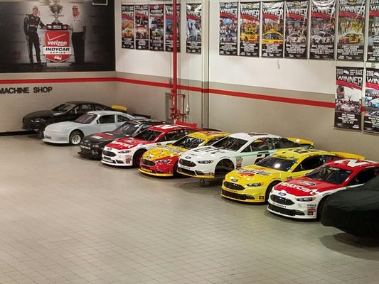 All Penske's Nascars.