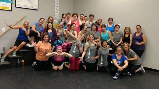 We NEVER have any fun at Jazzercise!  ;-)