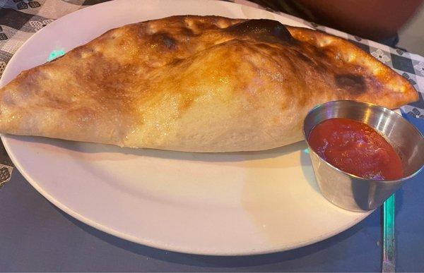 Calzone with Meatballs...delicious!!!