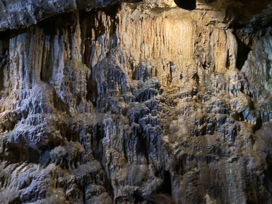 Inside cavern