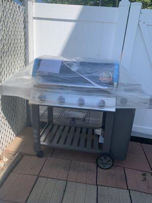 Weber barbecue