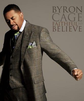 Stella award winning Grammy nominated gospel artist Byron Cage. Published work hair by: Travis Dowdy