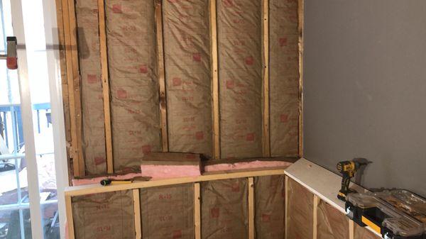 Walls insulation