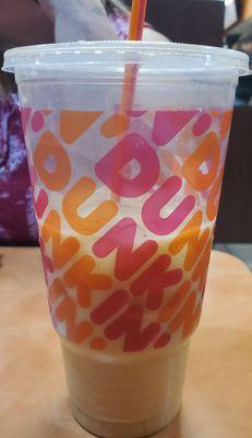 Enjoying time at dunks