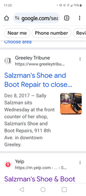 Salzman's Shoe & Boot Repair