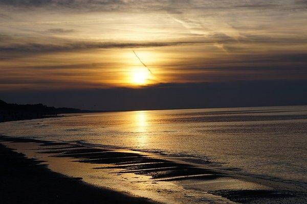 When the clouds impose upon yet another picturesque sunset from the Indian Rocks Beach shorteline.