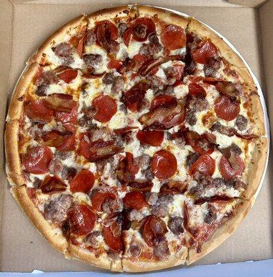 Large Meat Lovers Pizza