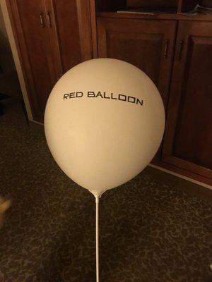 Red balloon