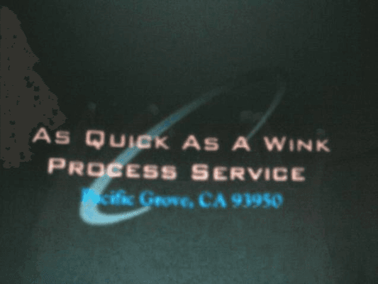 As Quick As A Wink Eviction Service & Process Server