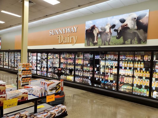 Dairy section