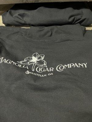 Magnolia Cigar Company, screen printed Gildan tee.