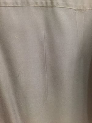 Crease on back of shirt