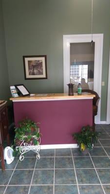 Welcoming Reception Desk