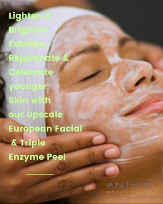 Triple Enzyme Peel let your skin glow & look younger