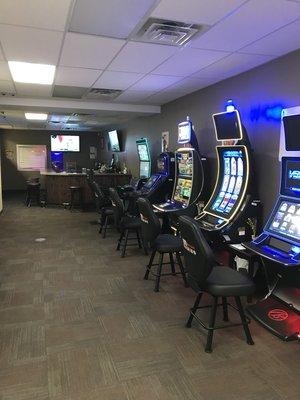 Slot gaming area