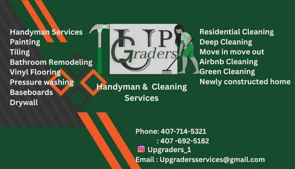 Up Graders Handyman & Cleaning Services