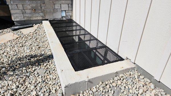 Custom Metal Window Well Cover