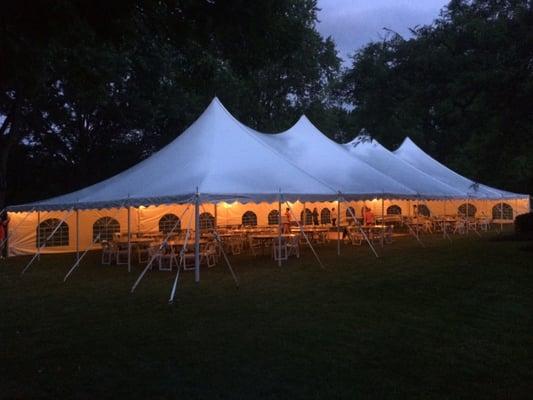 40x100 Wedding Tent in Hawthorn Woods, IL