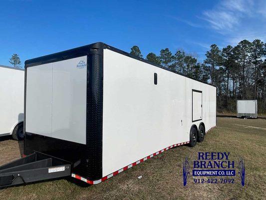 White Cargo Trailers