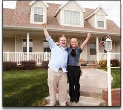 Happy homeowners!