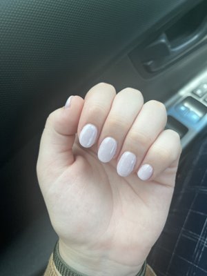 Powder Dip on Natural Nails