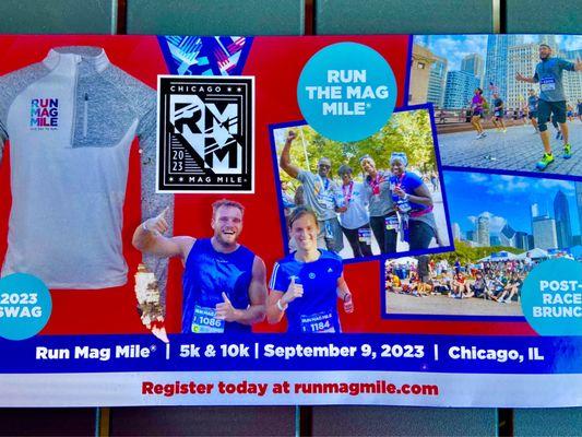 2023 Run Mag Mile Offerings and Registration Information