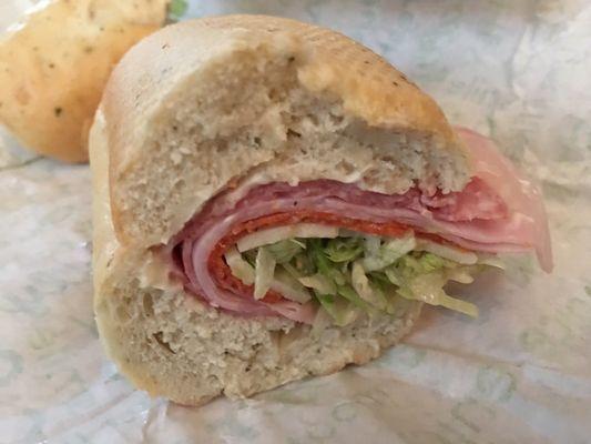 $3 6" Italian sub special