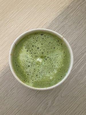 Dirty Matcha Latte