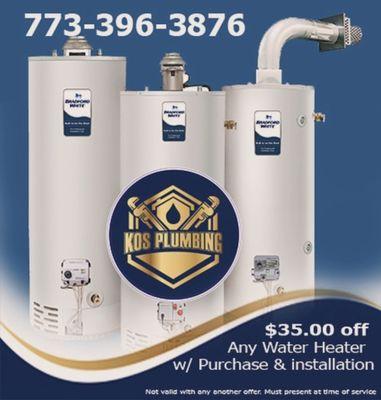 Water Heater installation