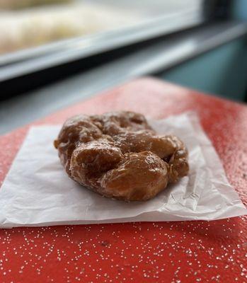 Apple pear fritter