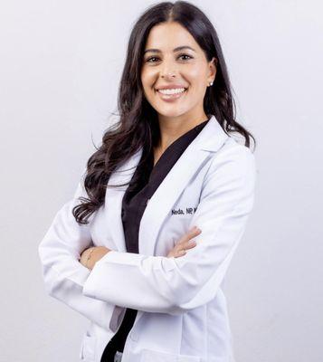 Neda Ruiz-Eldredge, MSN, NP-C 
Master Injector and Founder of Balanced Beauty Med Spa