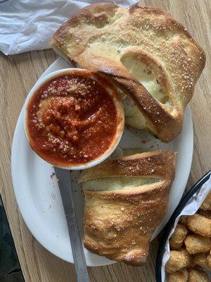 Meatball Calzone