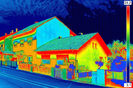 Thermal imaging will let you know if your home has been properly insulated.