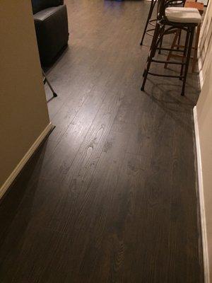 The floor is breathtaking and comfortable.  Thanks Darrell!