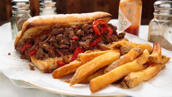 Steak and Cheese Sandwich