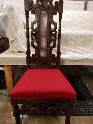 Did 6 of these dining chairs, all in Bold Red.