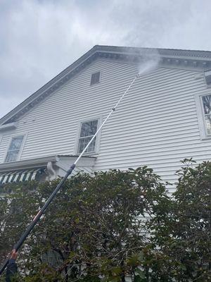 Home pressure washing