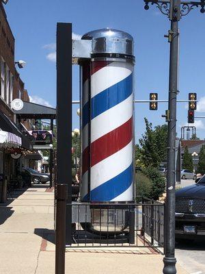 World's largest barber pole