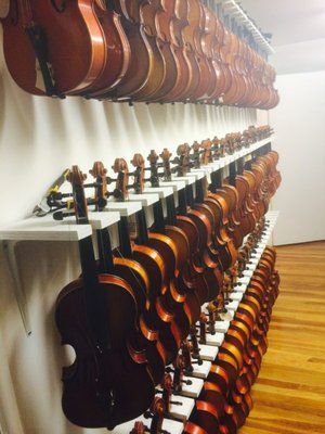 String Instruments at Rental Instrument Norwalk