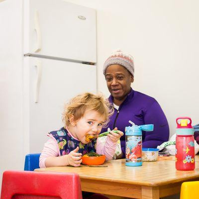 The lunchroom at Families First.