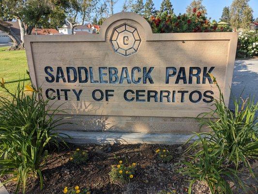 Saddleback Park in the City of Cerritos