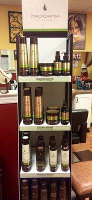 Macadamia hair care line at Head Games!