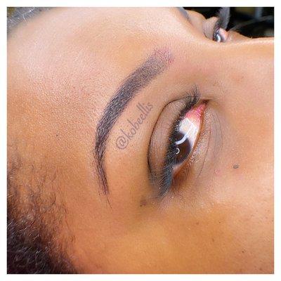 Temporary Brow Tattoo. Lasts up to two weeks!