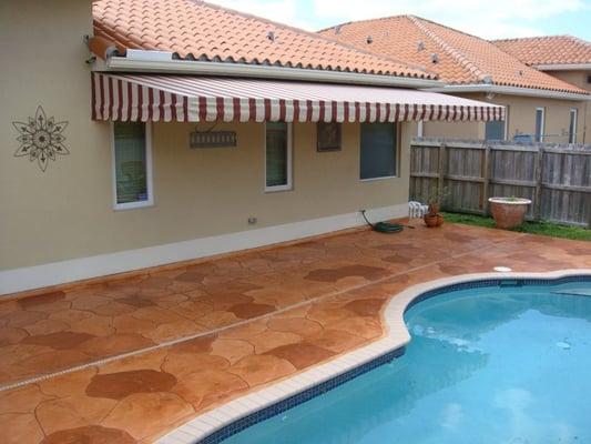 Patio Awning in Miami by Sunshine Awnings