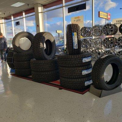 Lots of tires