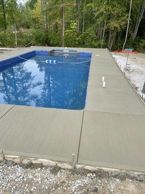 Pool deck