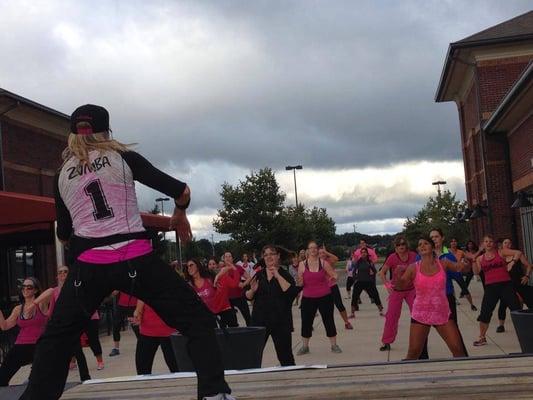 Come do ZUMBA! in the group room our outdoors during the fall