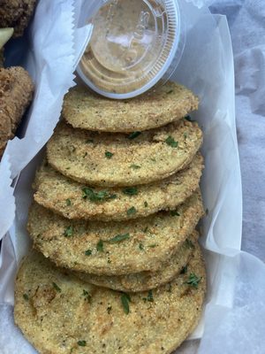 Fried green tomatoes