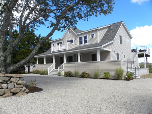 This ocean view Westport MA home was completed in the spring of 2010.